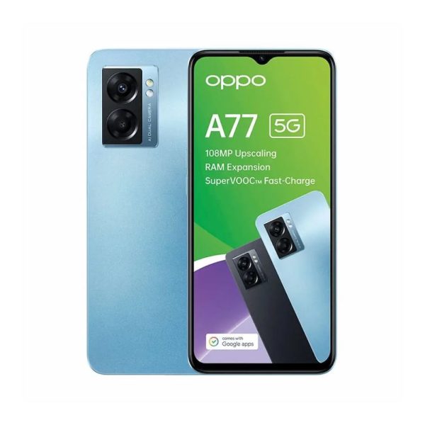 Oppo A77 in Blue