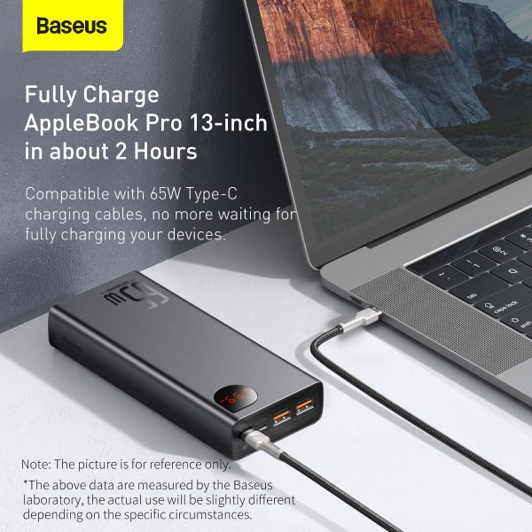 BASEUS Adaman Series 65W 20000mah Power Bank - Charge Macbook