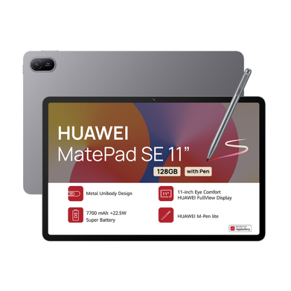 HUAWEI Matepad SE 11" 4G 128GB Tablet + M-Pen Lite